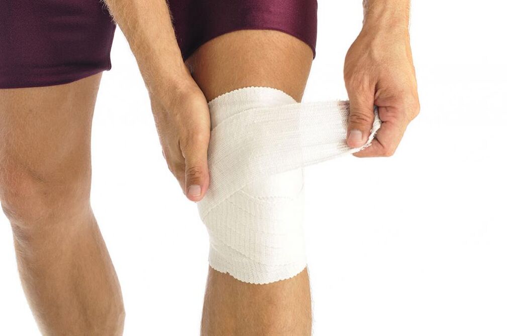 Indications for the use of gel - knee injury