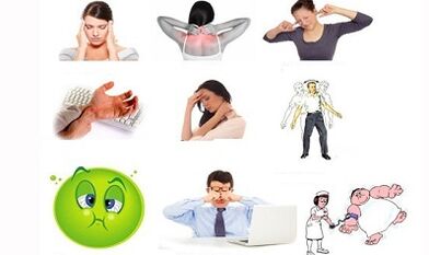 Signs and symptoms of cervical joint disease