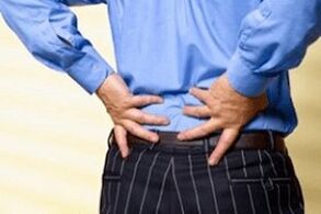 Back pain with lumbar osteoarthritis