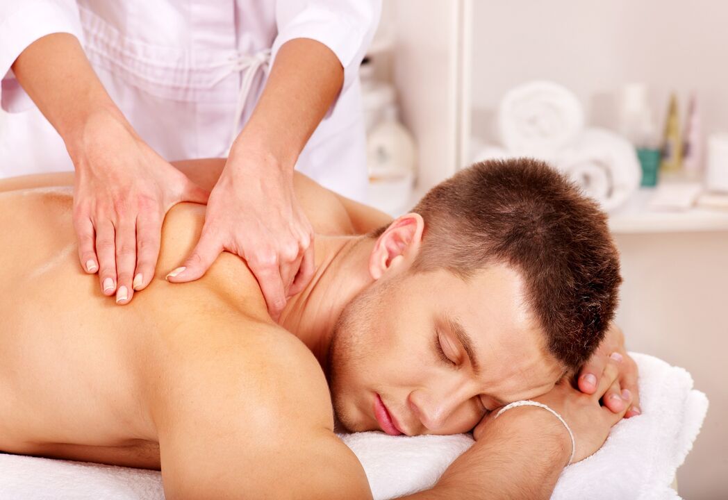 Massage treatment of thoracic osteoarthritis